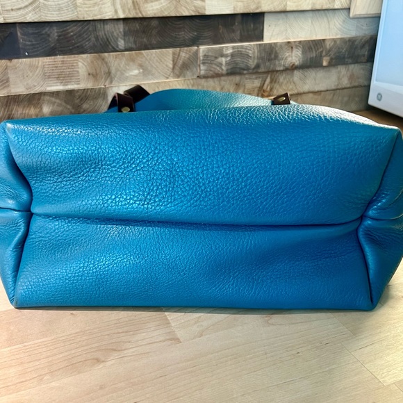 ❌ SOLD ❌ Portland Leather Goods Turquoise Large classic tote, new - Picture 3 of 6